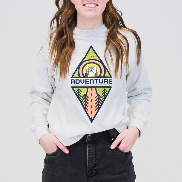 long sleeve jeep adventure tshirt